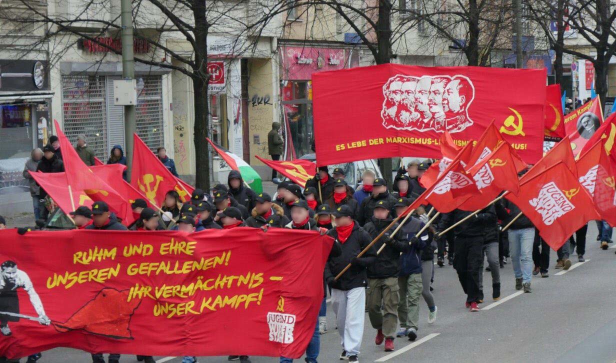 Internationalist MLM bloc marches in Berlin in memory of Rosa Luxemburg ...