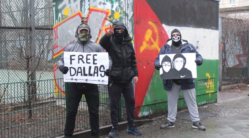 Jugendwiderstand Declaration of solidarity with Comrade Dallas and Guards Austin -