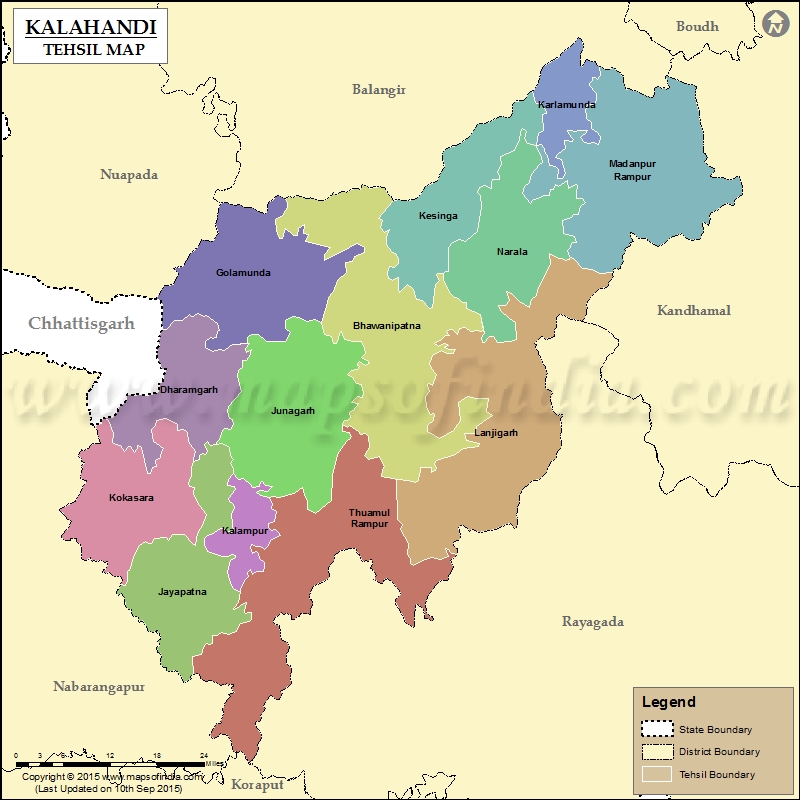 CPI Maoist Calls For Boycott Of General Elections In Lanjigarh Block Of   Kalahandi Tehsil Map 